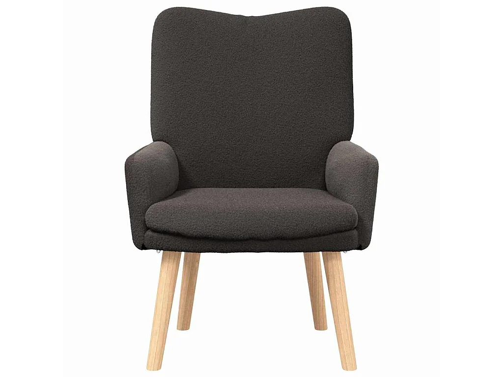 fauteuil Gris foncé 63 x 67 x 94 cm