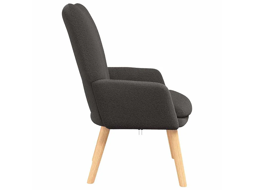 fauteuil Gris foncé 63 x 67 x 94 cm