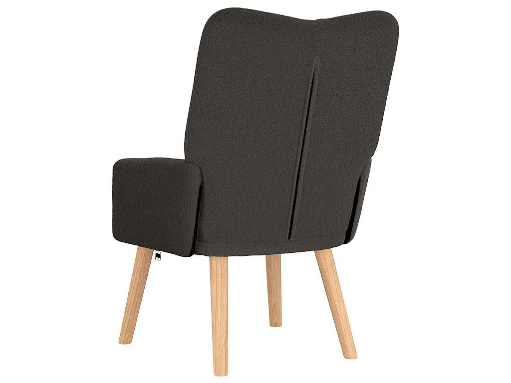 fauteuil Gris foncé 63 x 67 x 94 cm