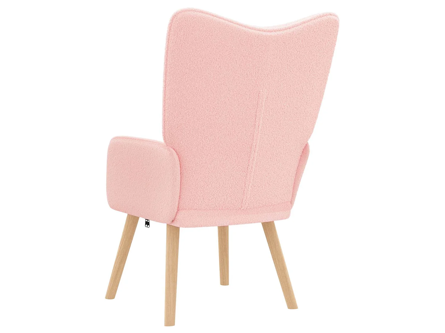 poltrona Rosa 62 x 67 x 95,5 cm Tessuto Sherpa