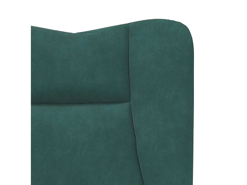 poltrona Verde Escuro 63 x 67 x 94 cm Veludo