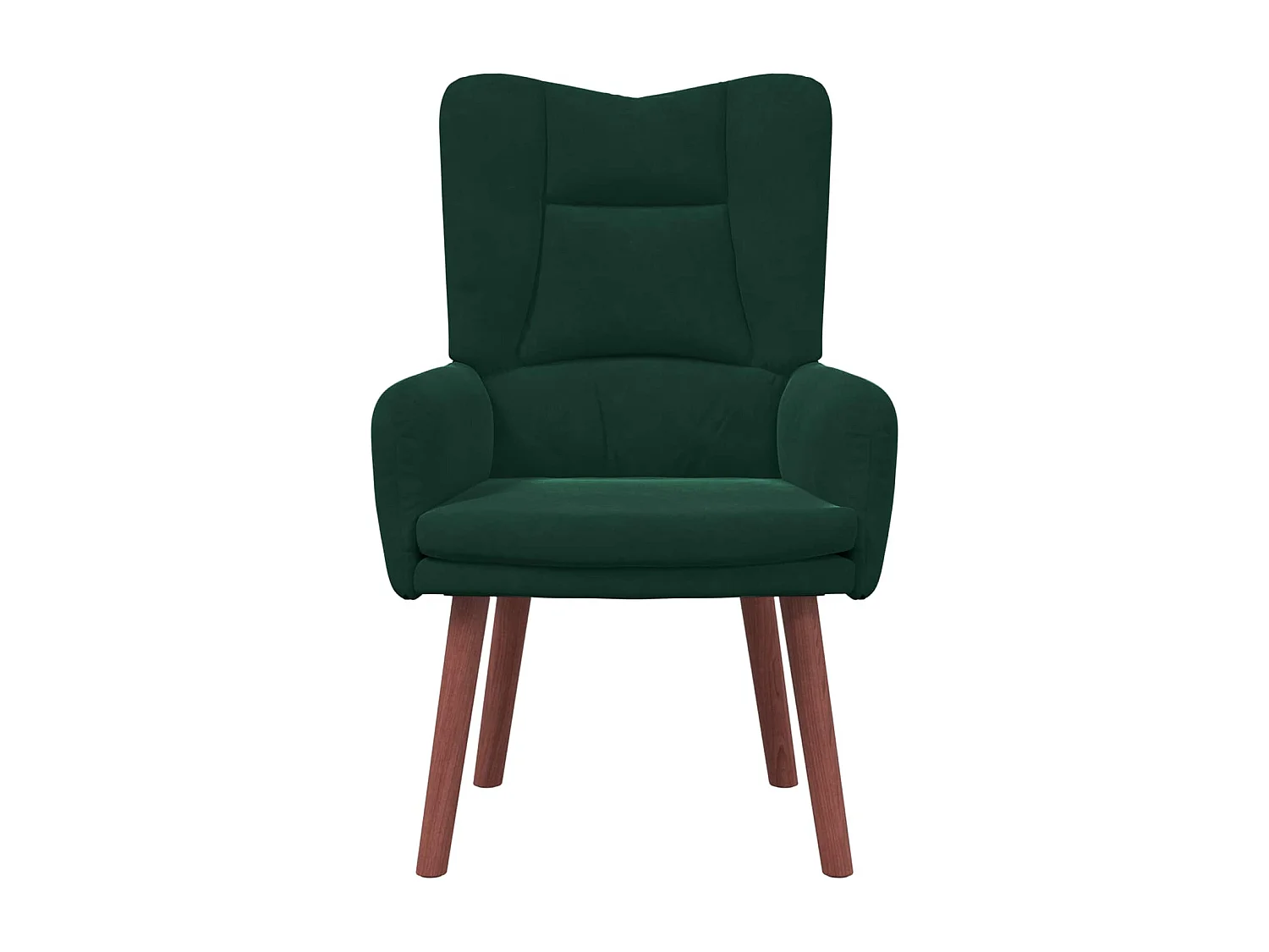 fauteuil Vert foncé 63 x 67 x 94 cm Velours