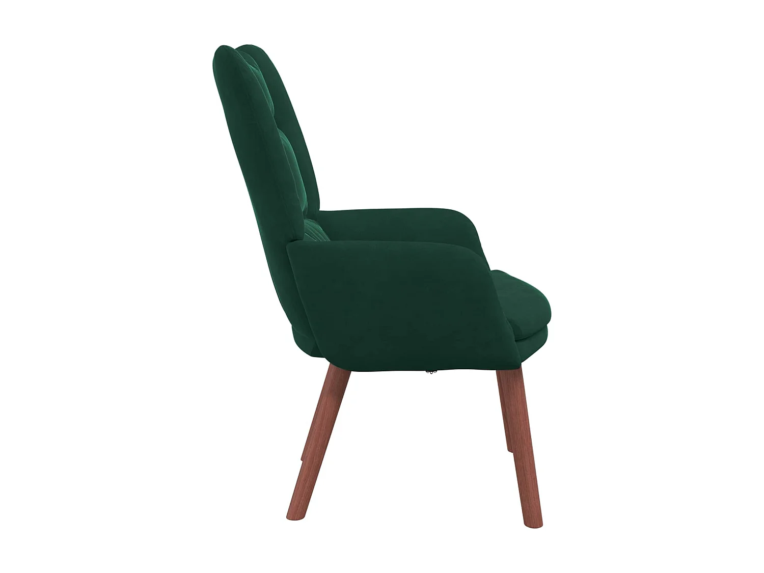 fauteuil Vert foncé 63 x 67 x 94 cm Velours