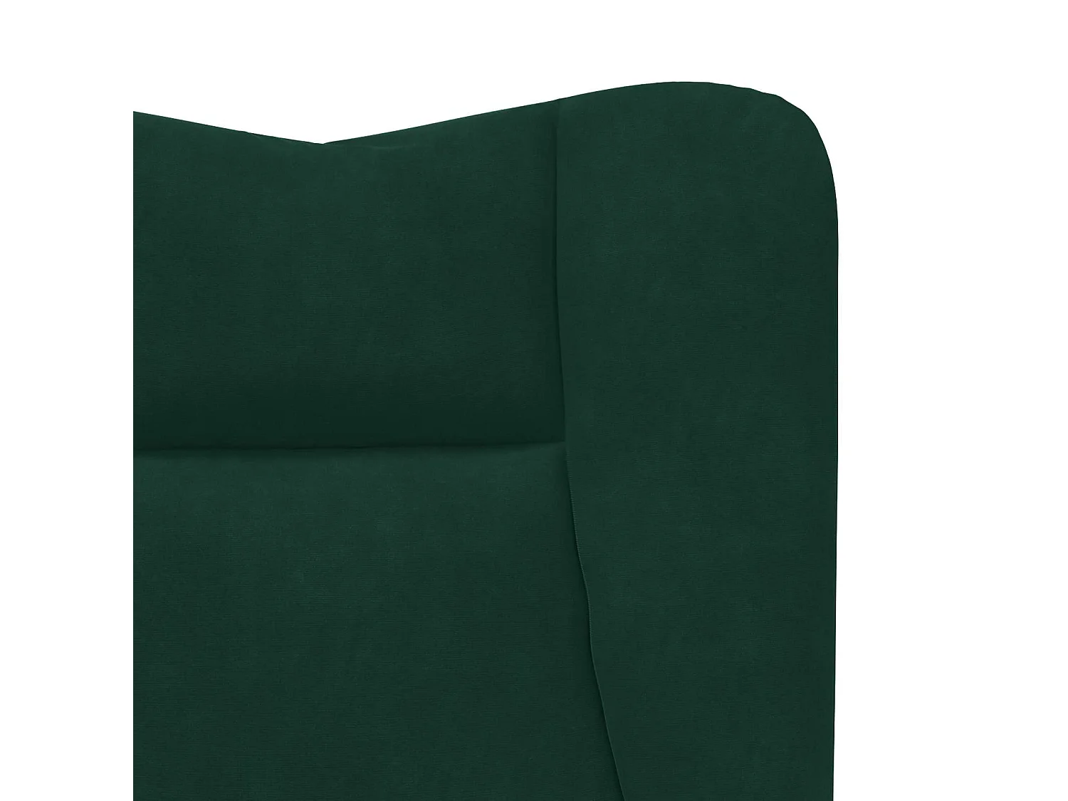 fauteuil Vert foncé 63 x 67 x 94 cm Velours