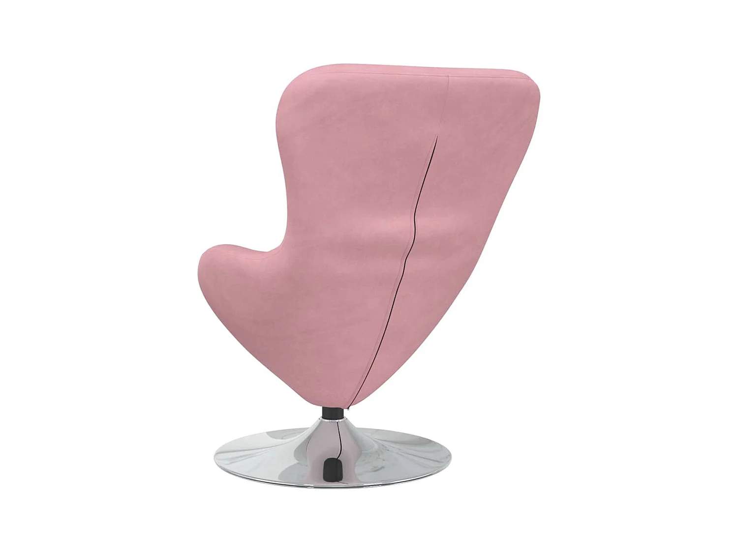 Fauteuil œuf Rose 63 x 73 x 90 cm Velours