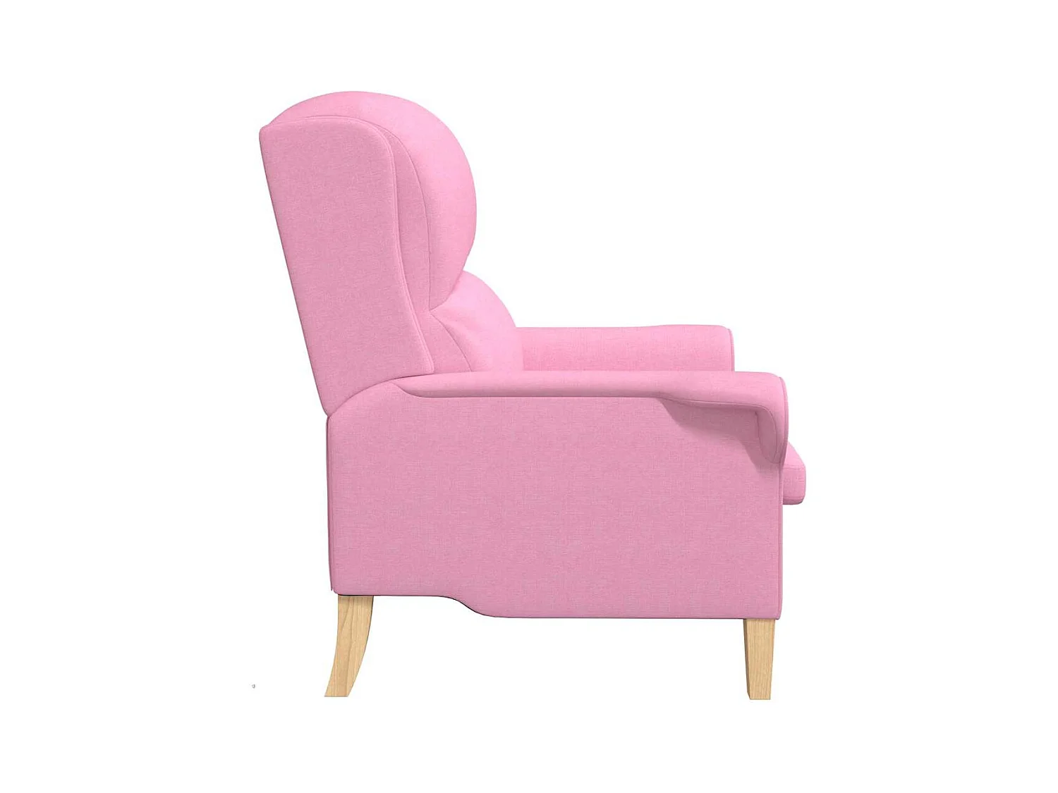 fauteuil Rose 76 x 94 x 102 cm tissu