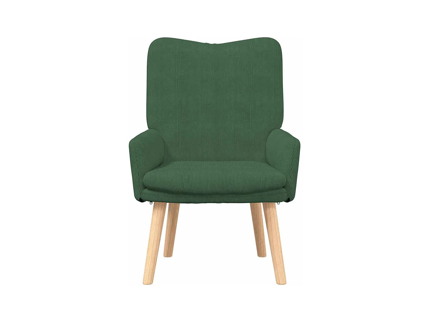 Fauteuil relaxant Vert jungle 63 x 67 x 94 cm tissu