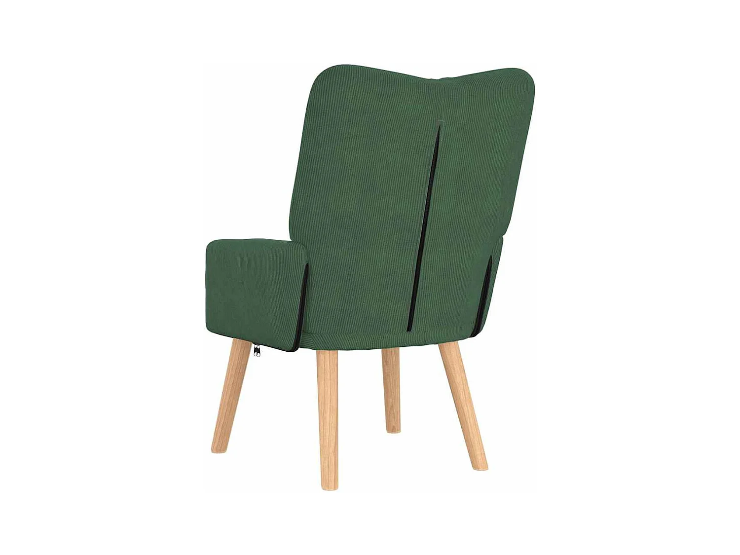 Fauteuil relaxant Vert jungle 63 x 67 x 94 cm tissu