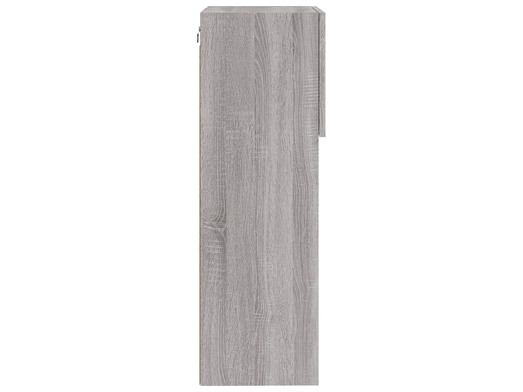 Mobili TV con Luci LED 2pz Grigio Sonoma 40,5x30x90 cm