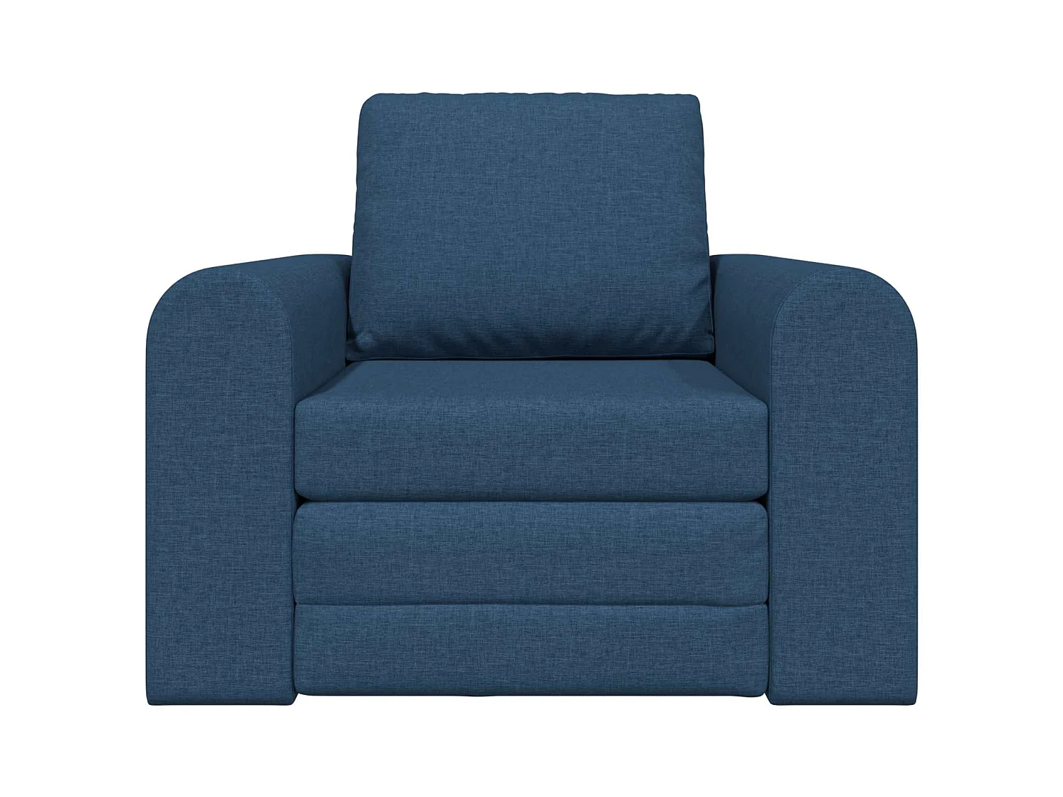 Schlafsofa Blau 98 x 71 x 83 cm Stoff