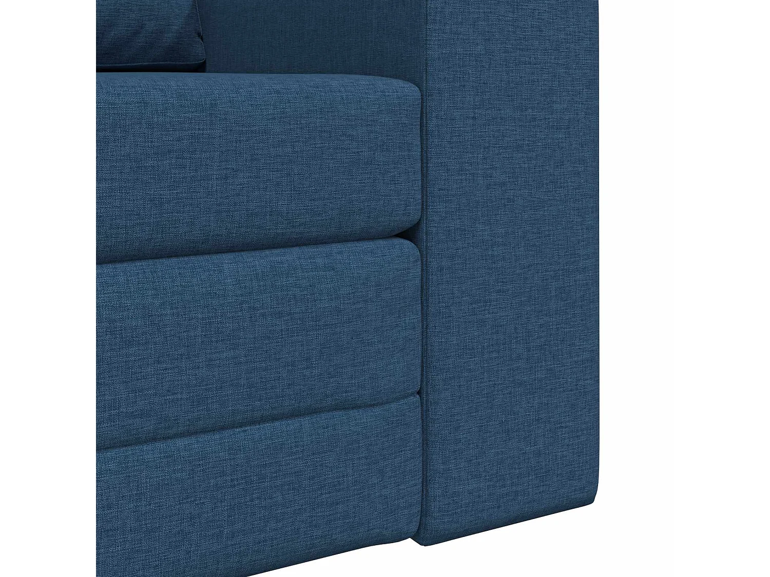 Schlafsofa Blau 98 x 71 x 83 cm Stoff