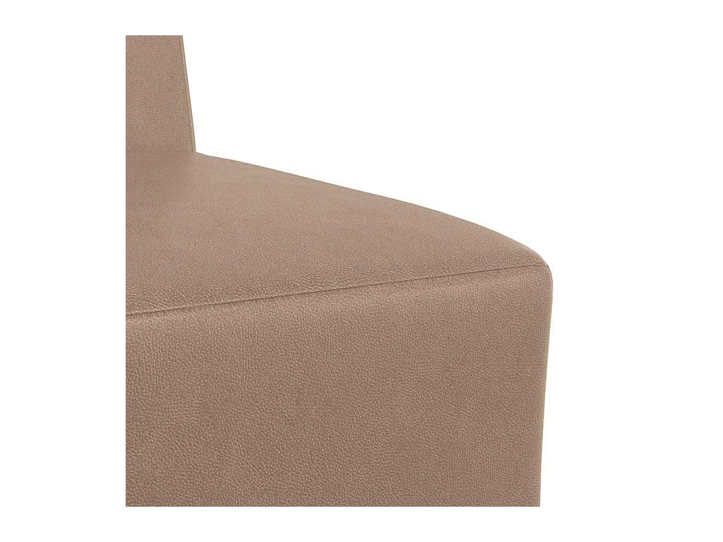 Unité de Sofa Modulaire Sans Accoudoirs Cappuccino