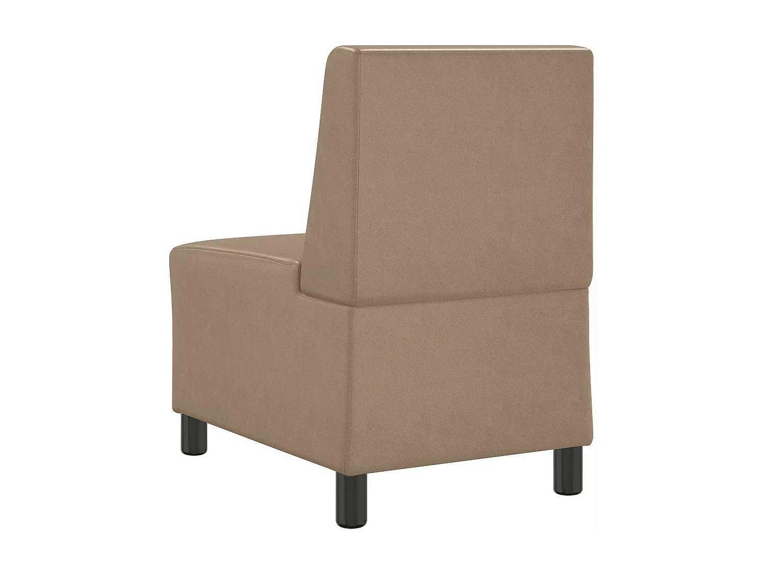 Unité de Sofa Modulaire Sans Accoudoirs Cappuccino