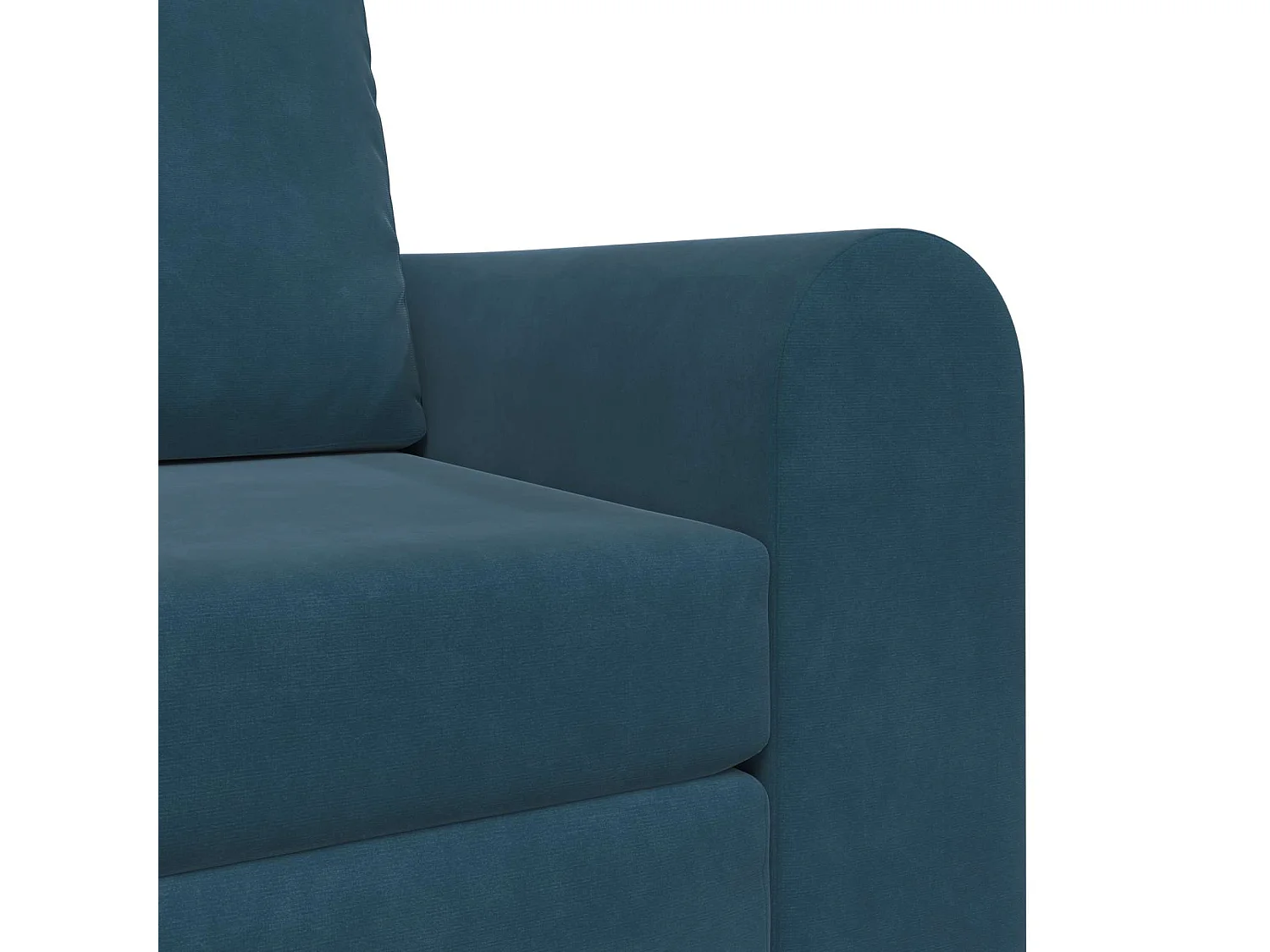 Canapé-Lit Bleu 98 x 71 x 83 cm Velours