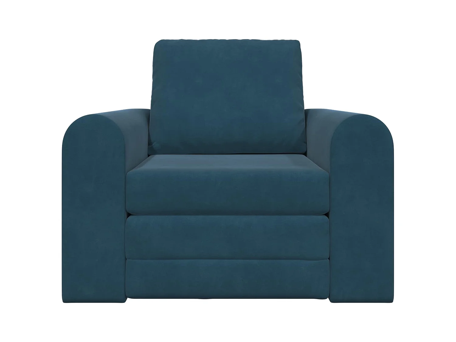 Canapé-Lit Bleu 98 x 71 x 83 cm Velours
