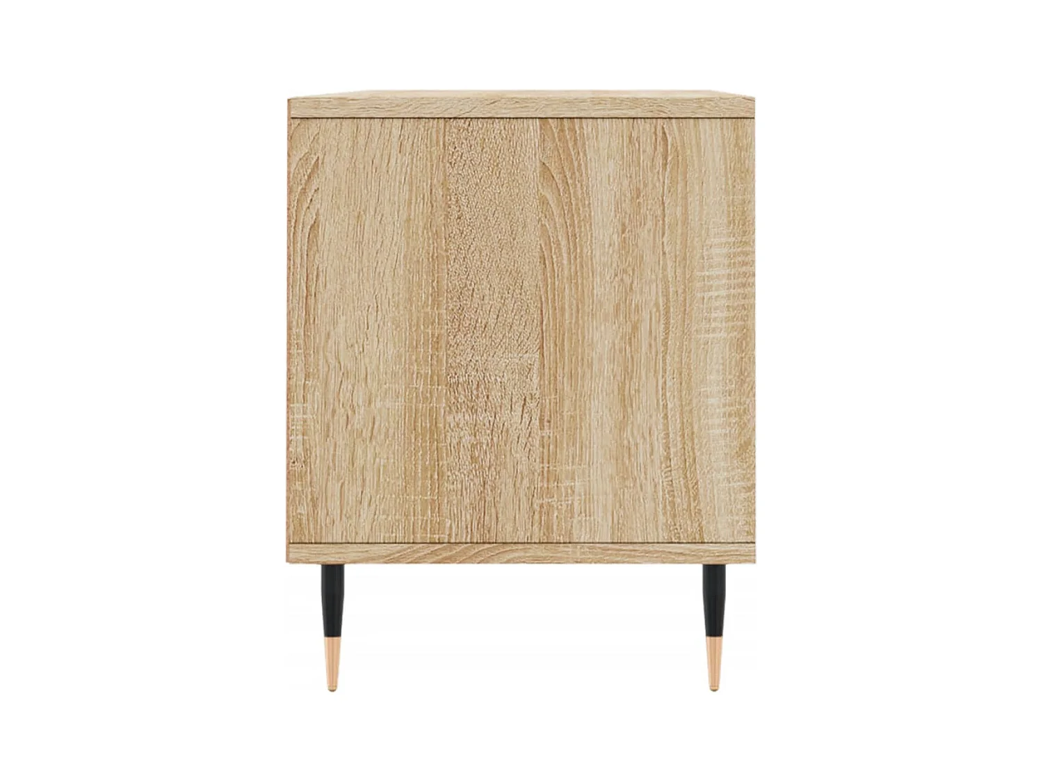 Meuble TV chêne sonoma 100x34,5x44,5 cm bois d'ingénierie