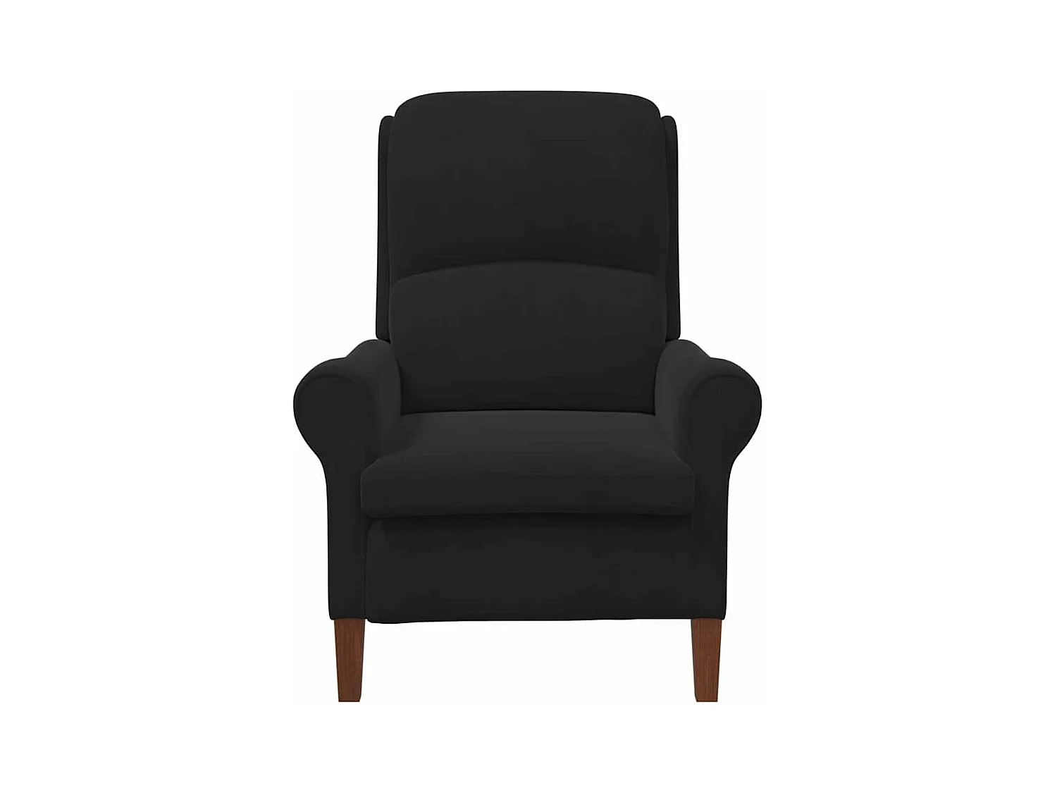 fauteuil Noir 76 x 94 x 102 cm Velours