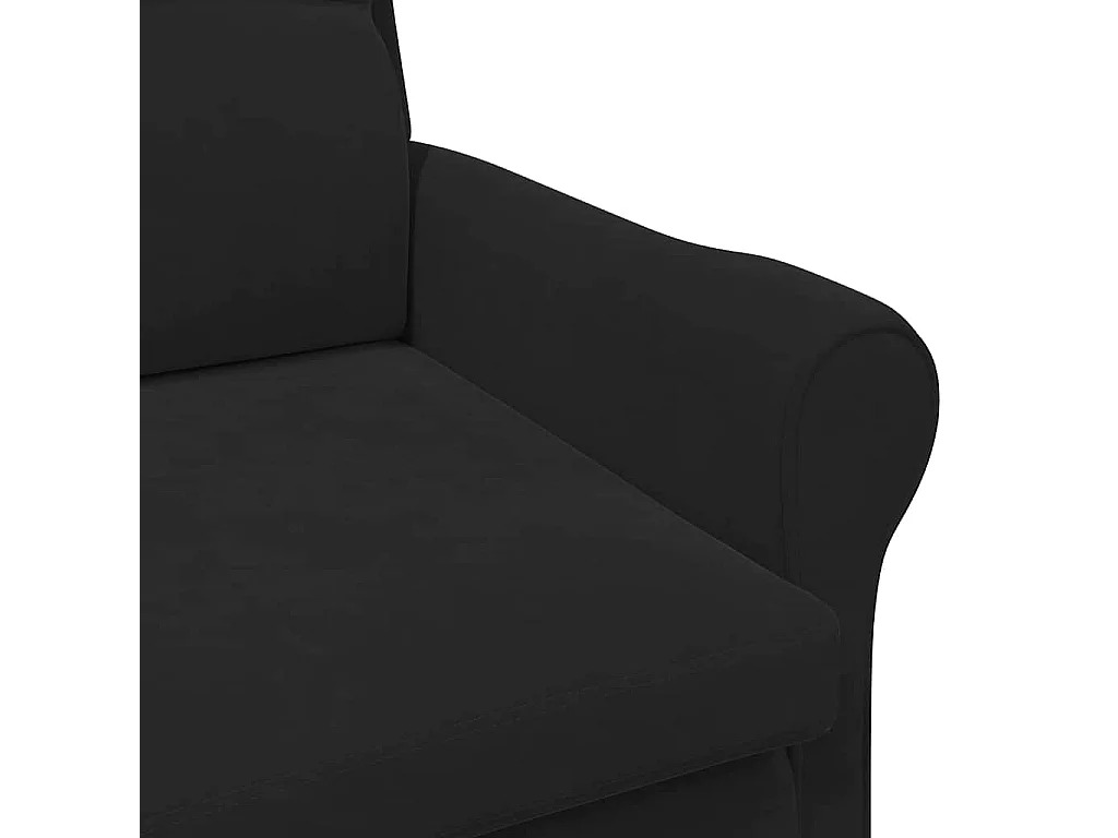 poltrona Nero Velluto
