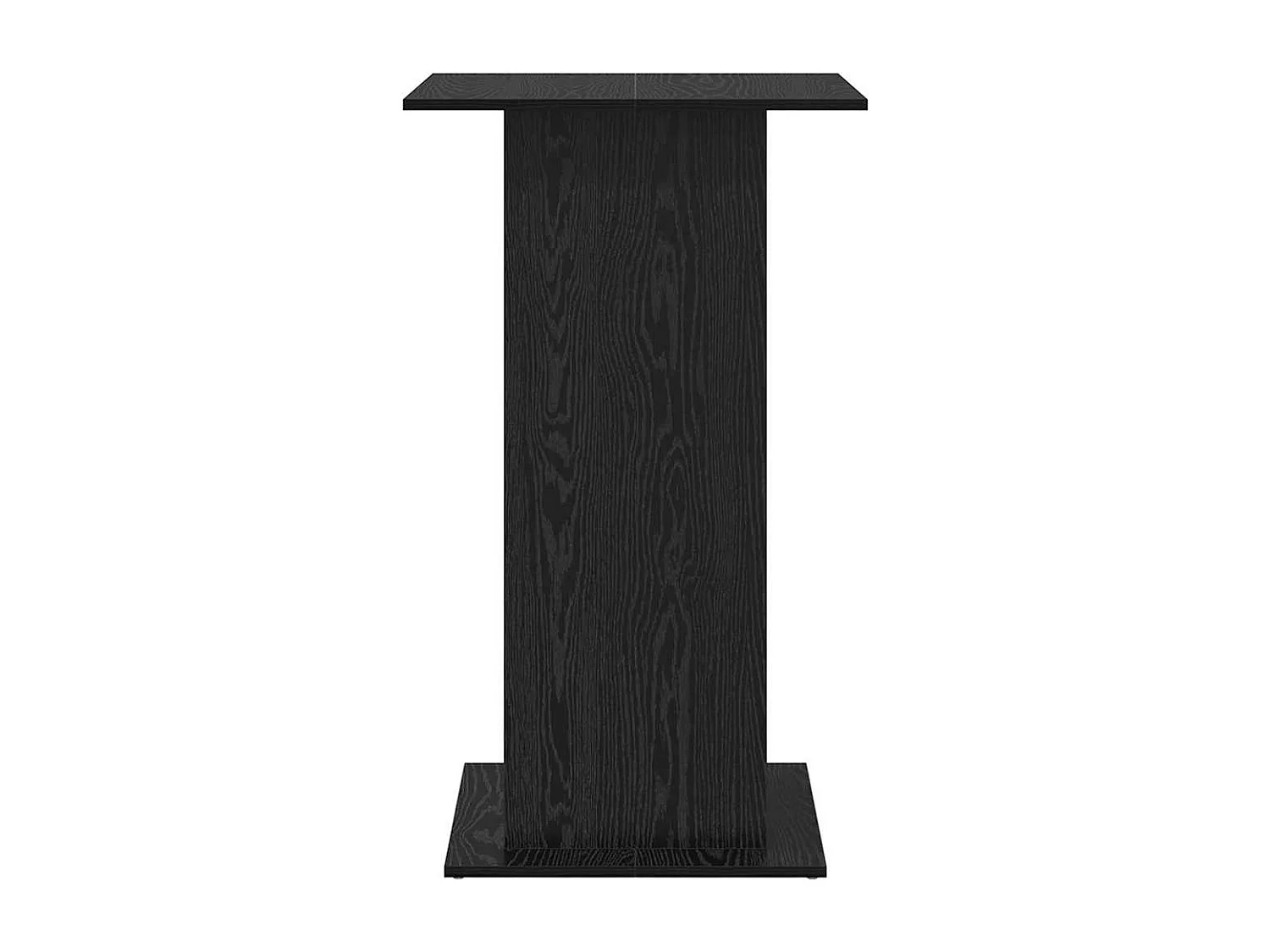 Table de bar Chêne noir 60 x 60 x 100 cm Bois d'ingénierie