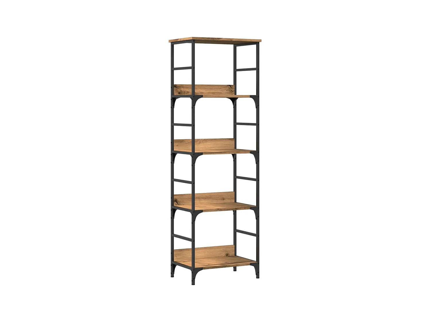 Bücherregal Artisan-Eiche 50x33x153 cm Holzwerkstoff