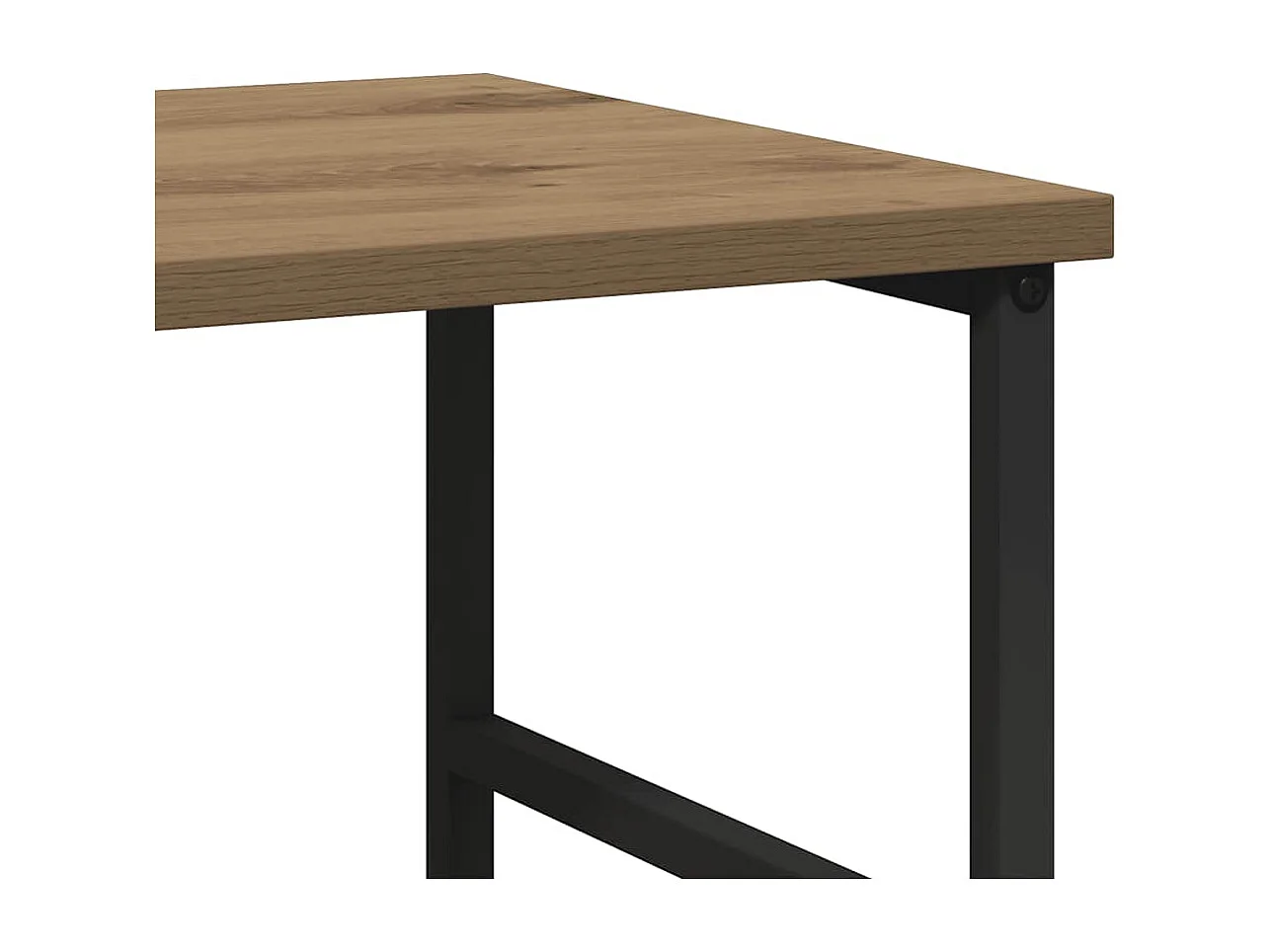 Bibliothèque chêne artisanal 50x33x153 cm bois d'ingénierie