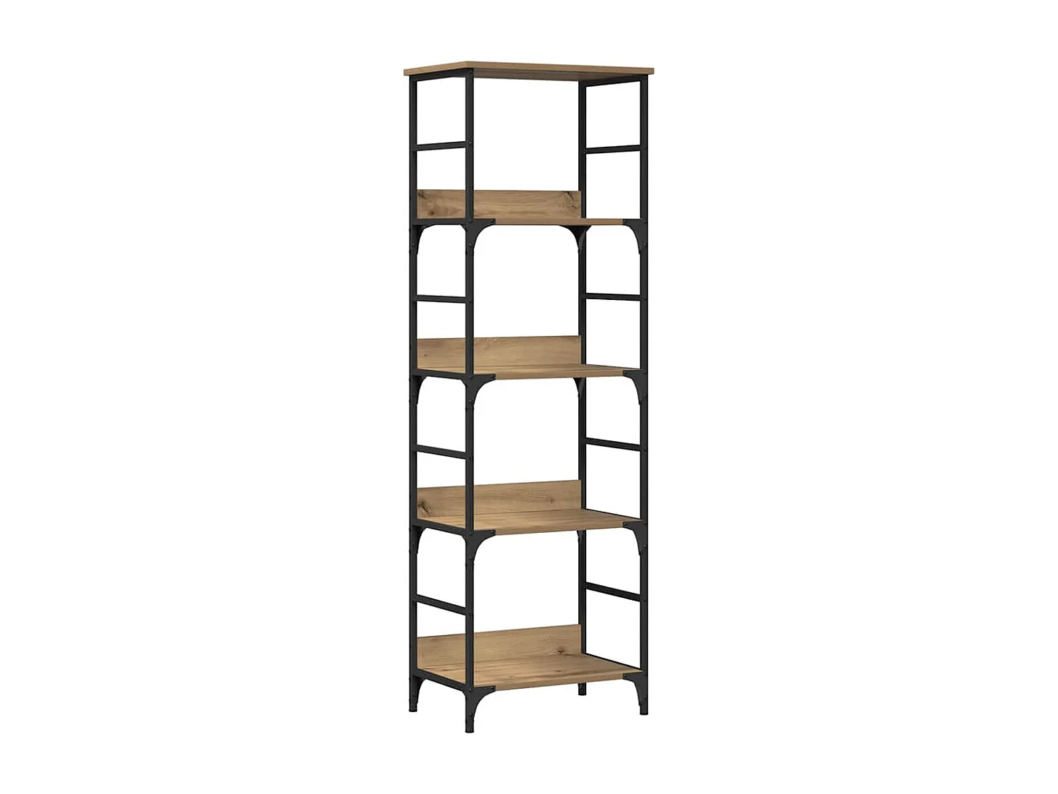 Bücherregal Artisan-Eiche 50x33x153 cm Holzwerkstoff