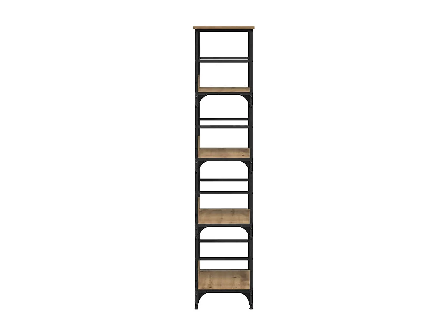 Bücherregal Artisan-Eiche 50x33x153 cm Holzwerkstoff