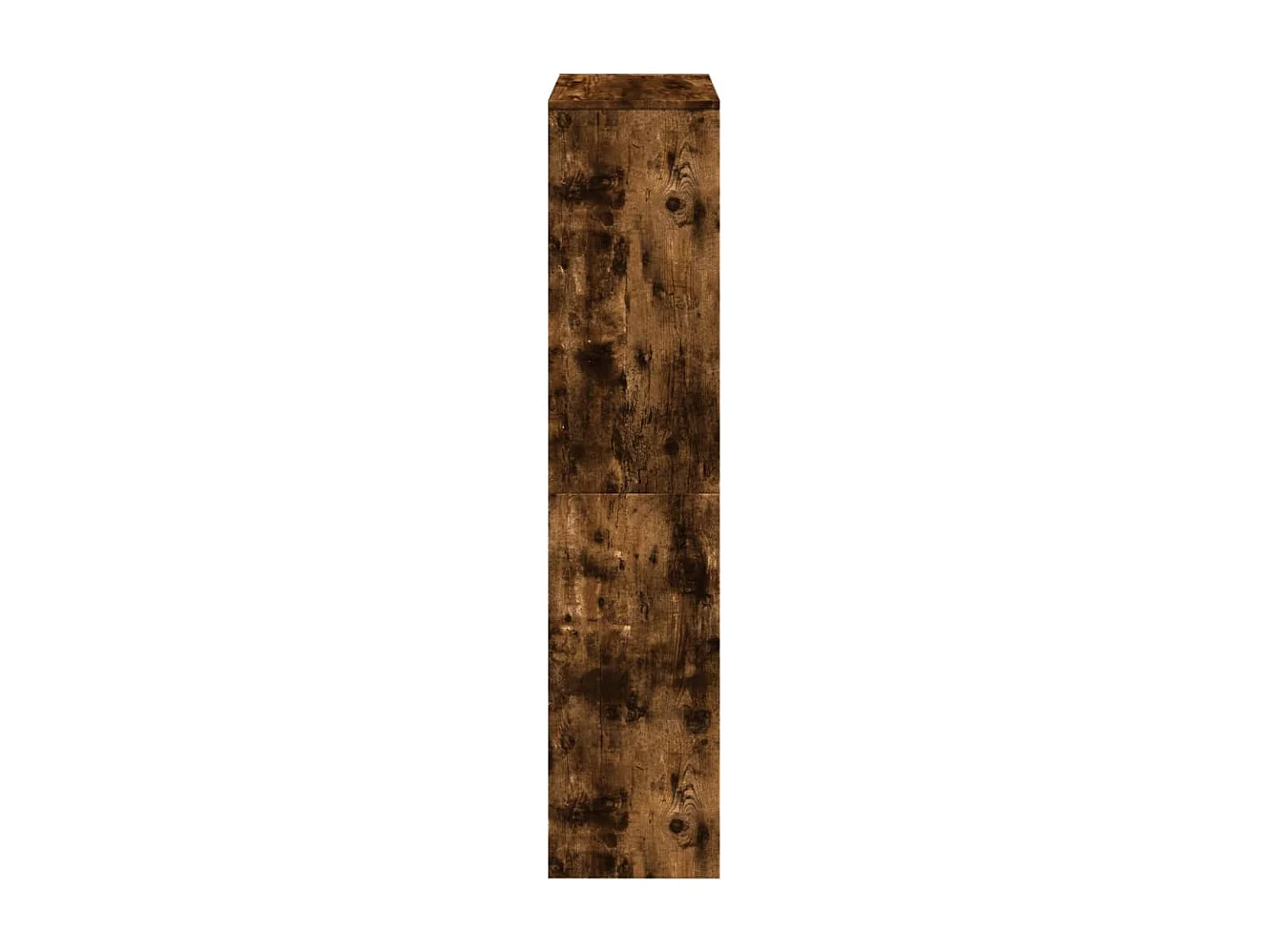 Étagère séparatrice de pièce 4 niveaux chêne fumé