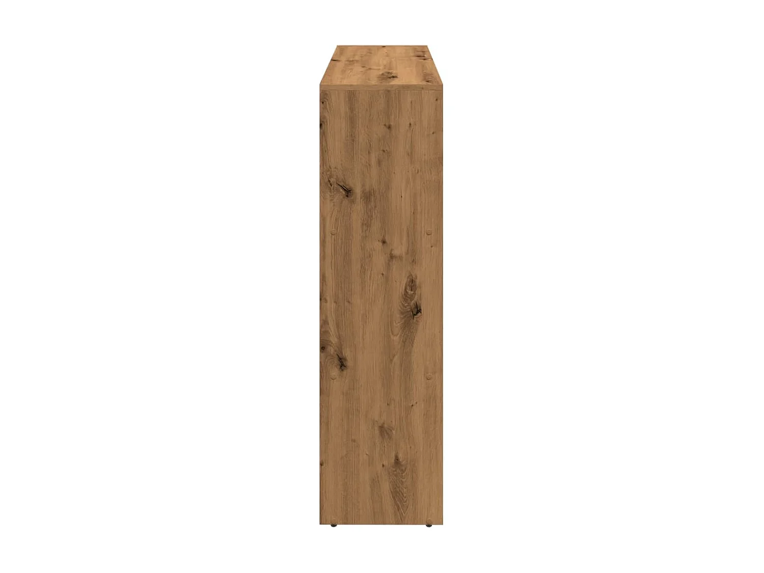 Libreria a 3 Ripiani Rovere 137,5x29x103,5 cm in Truciolato