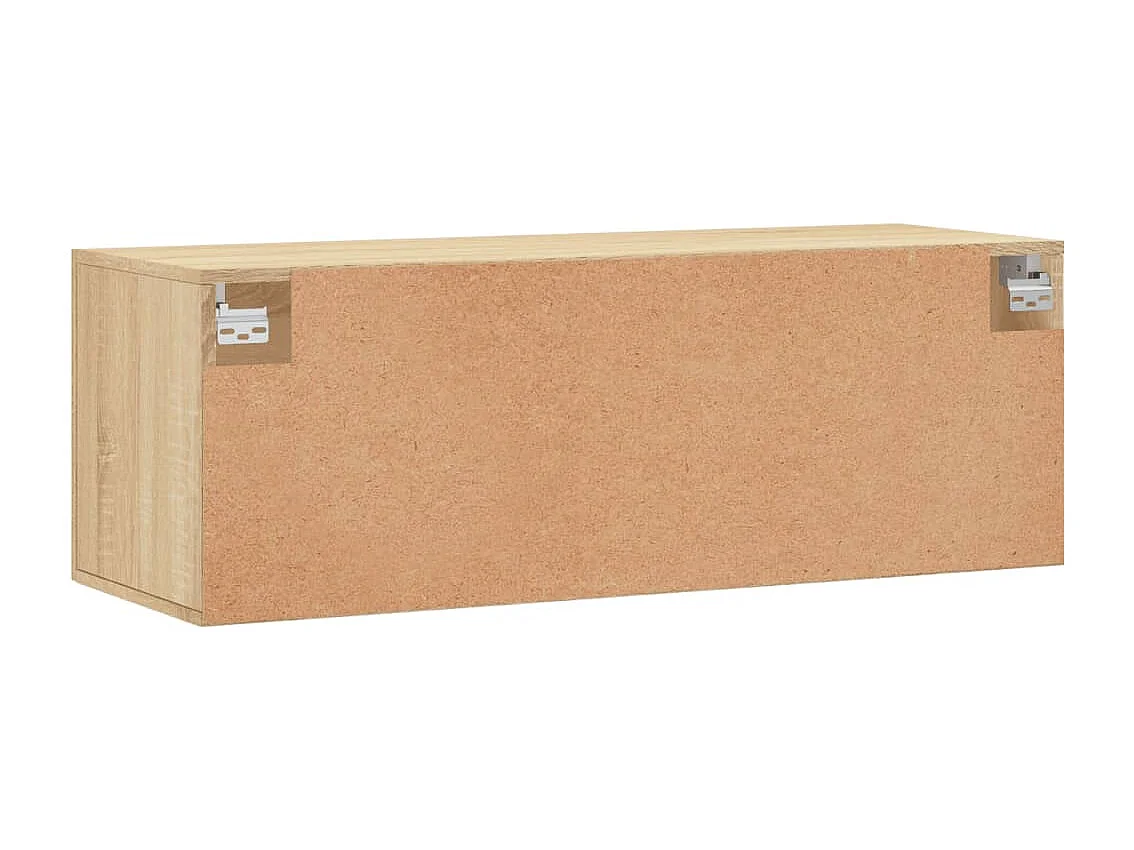 Armoire murale chêne sonoma 100x36,5x35 cm bois d'ingénierie
