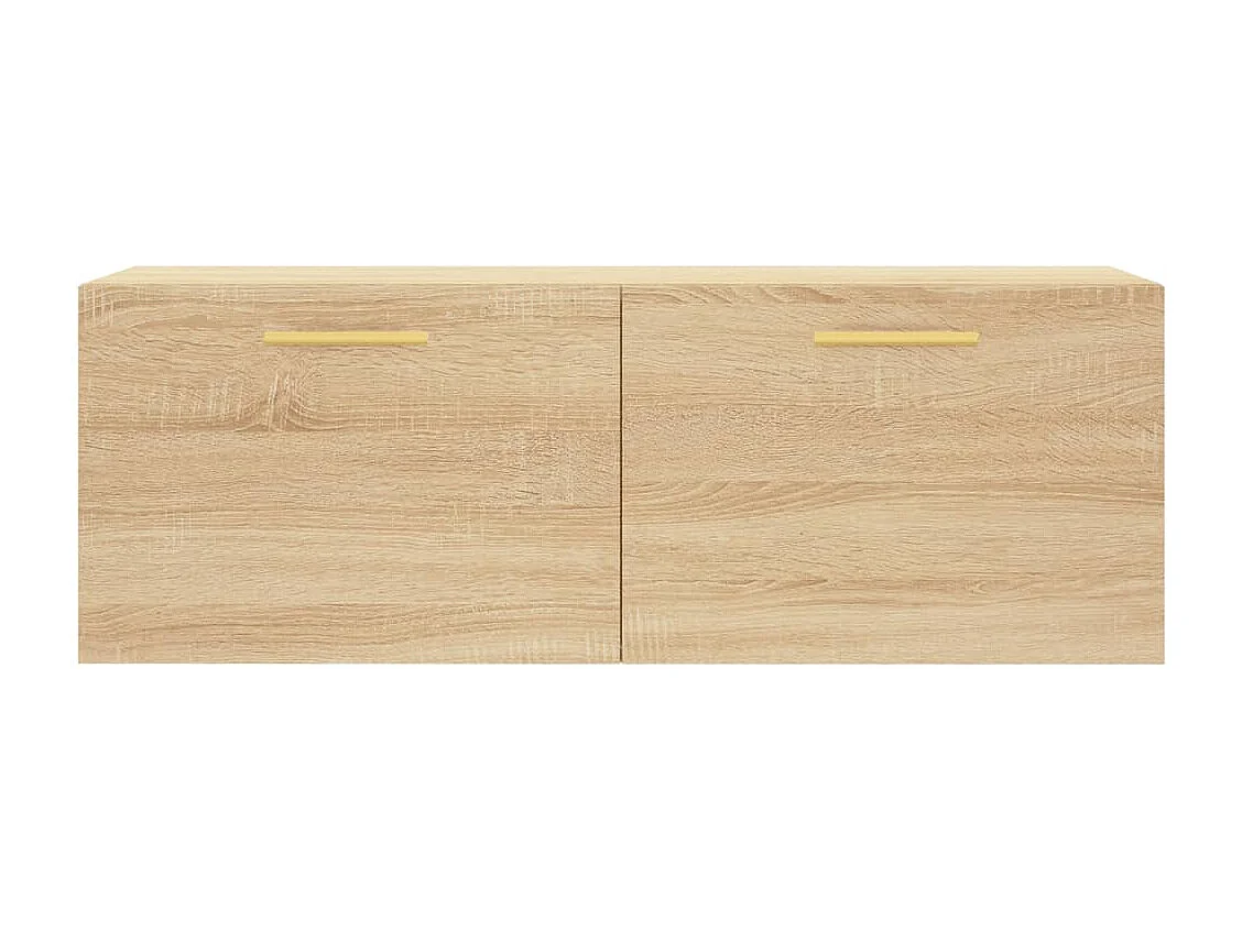 Armoire murale chêne sonoma 100x36,5x35 cm bois d'ingénierie