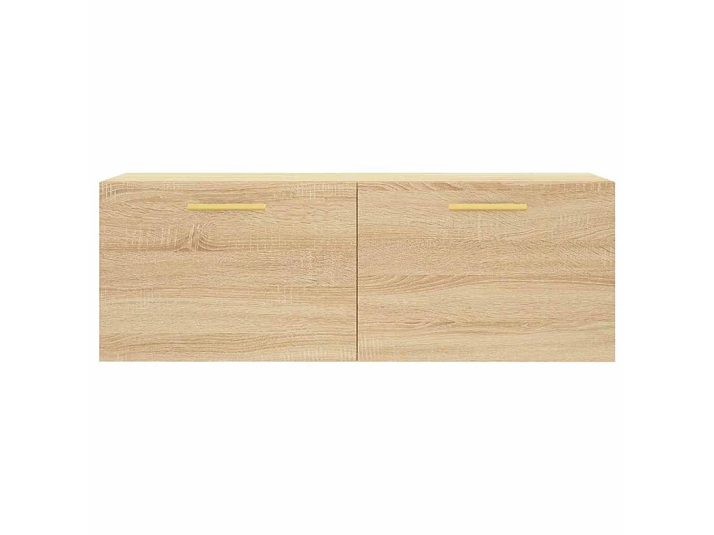 Mobile a Parete Rovere Sonoma 100x36,5x35 cm Legno Multistrato