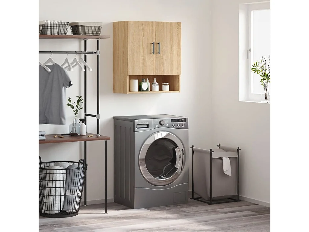 Wandschrank Sonoma-Eiche 60x31x70 cm Holzwerkstoff