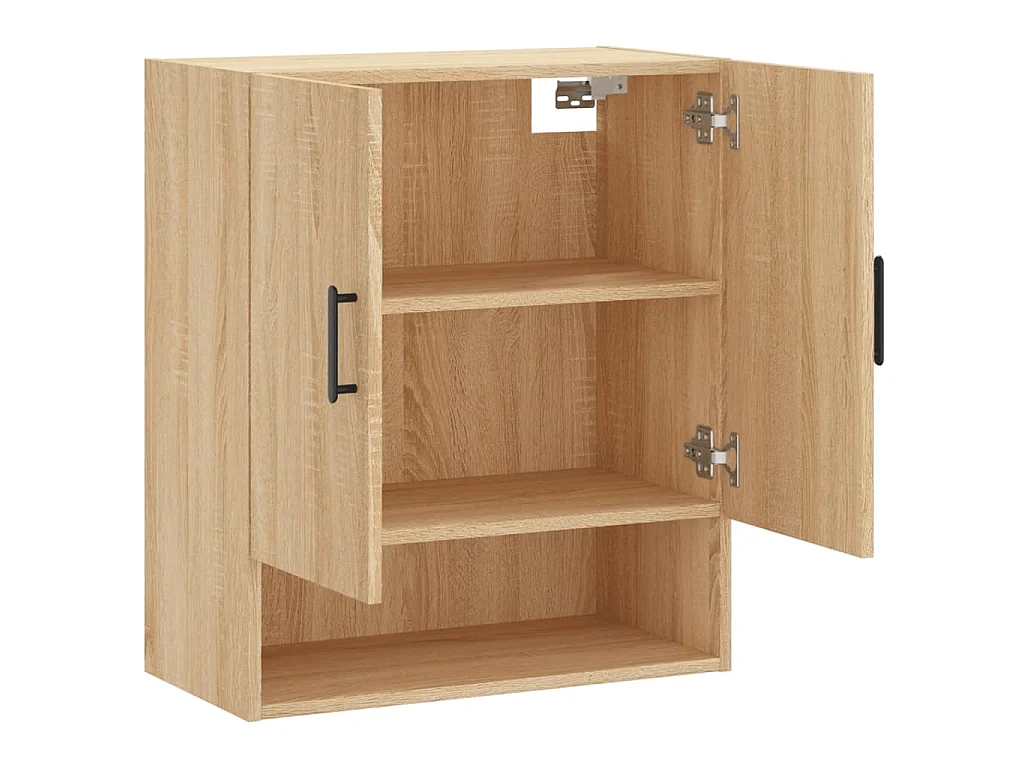 Armoire murale chêne sonoma 60x31x70 cm bois d'ingénierie