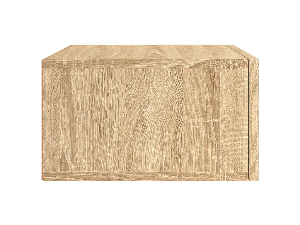 Wand-Nachttisch Sonoma-Eiche 35x35x20 cm