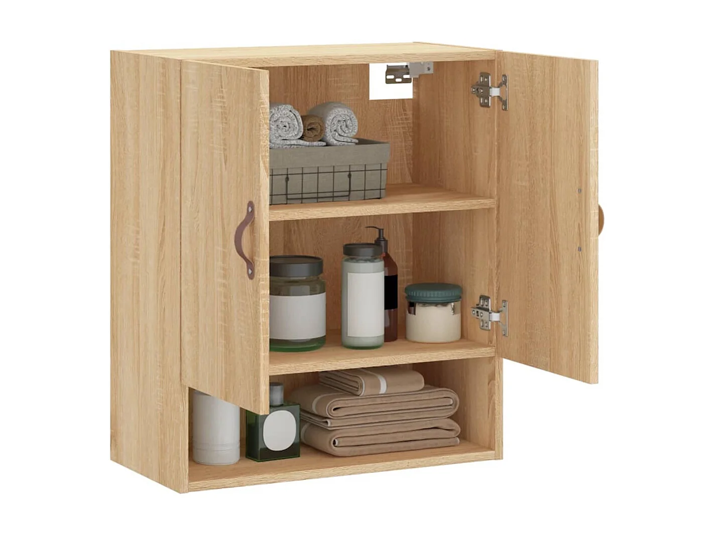 Wandschrank Sonoma-Eiche 60x31x70 cm Holzwerkstoff