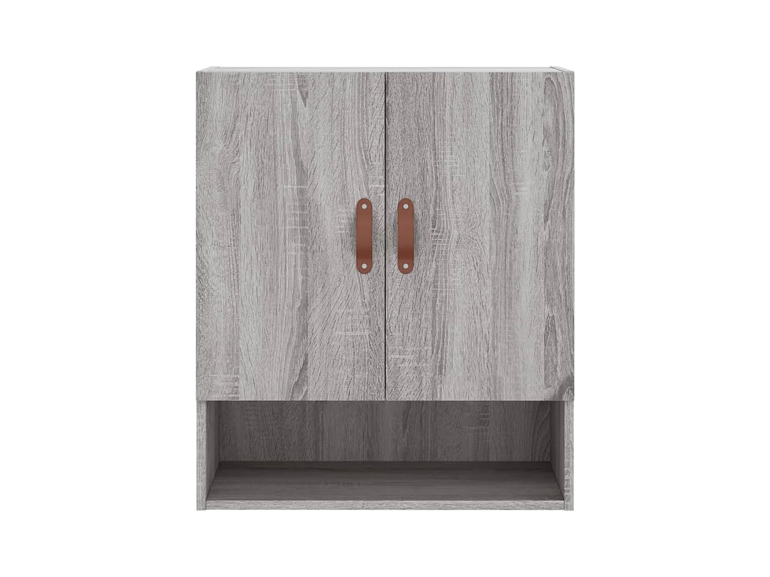 Armoire murale sonoma gris 60x31x70 cm bois d'ingénierie