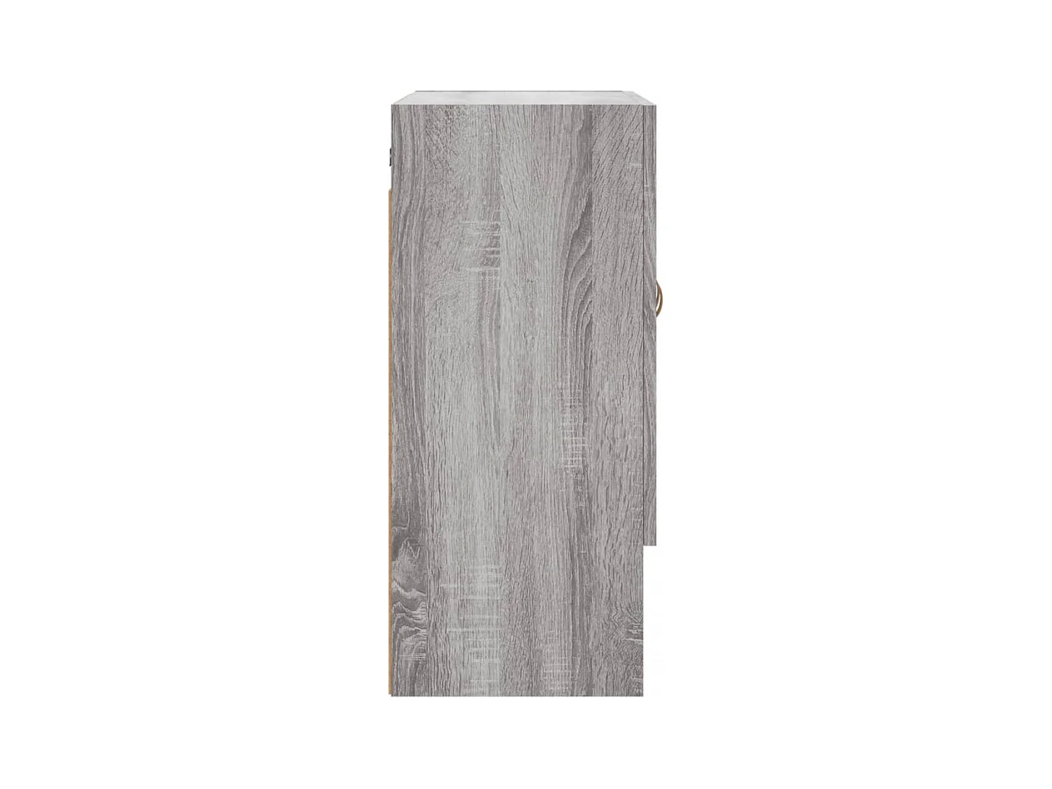 Armoire murale sonoma gris 60x31x70 cm bois d'ingénierie