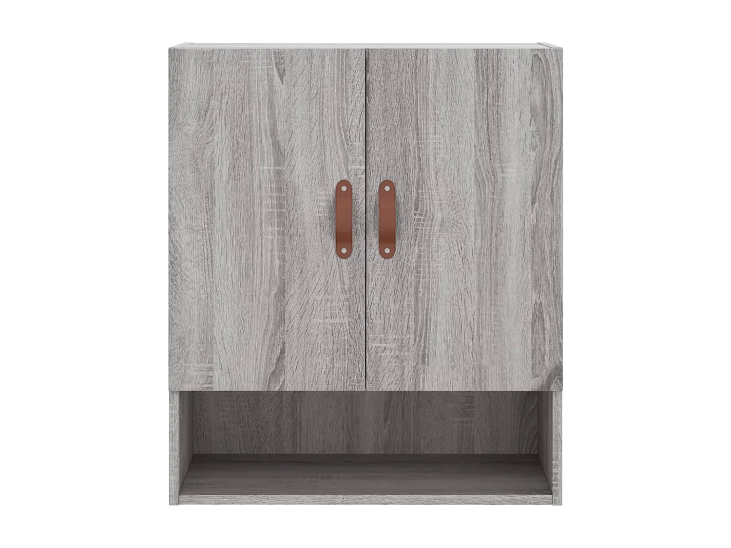 Armoire murale sonoma gris 60x31x70 cm bois d'ingénierie