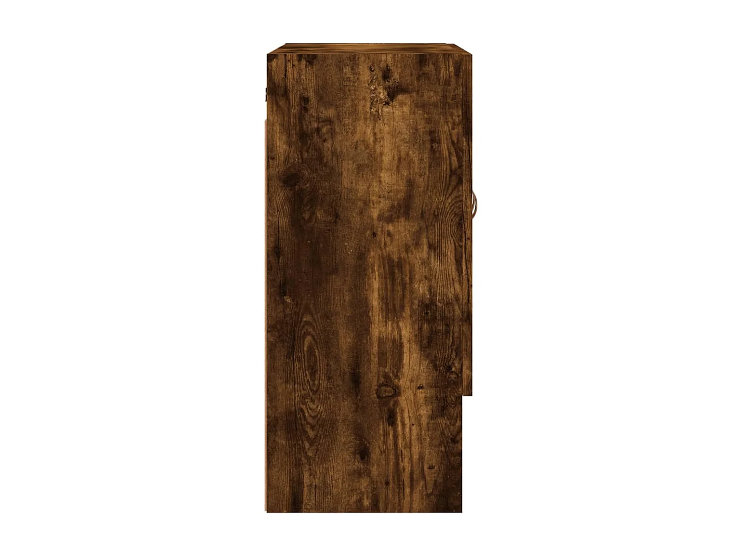 Armoire murale chêne fumé 60x31x70 cm bois d'ingénierie