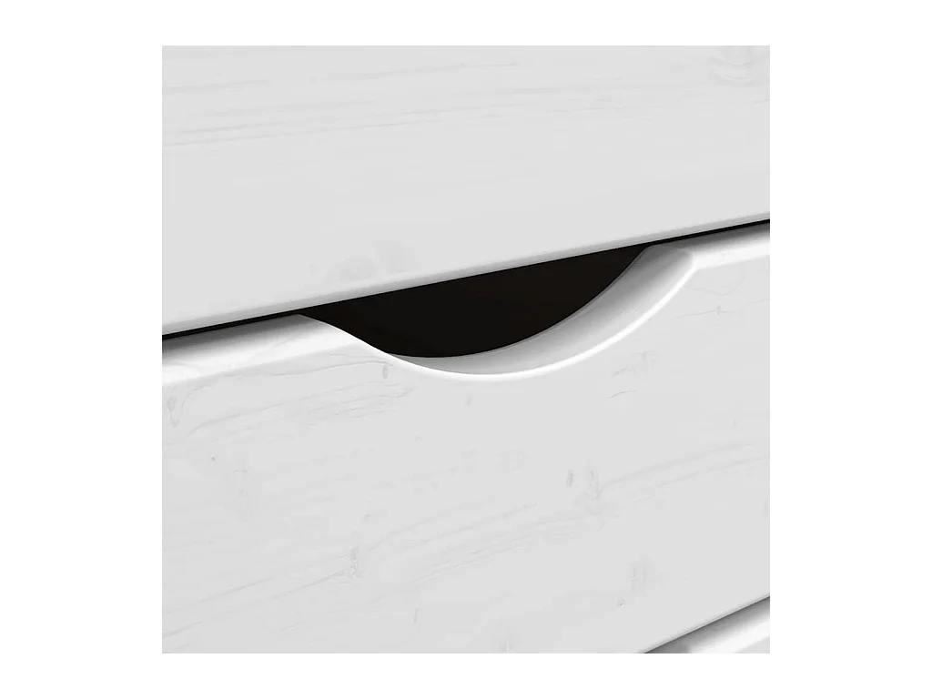 Armoire roulante avec bureau MOSS marron miel bois de pin