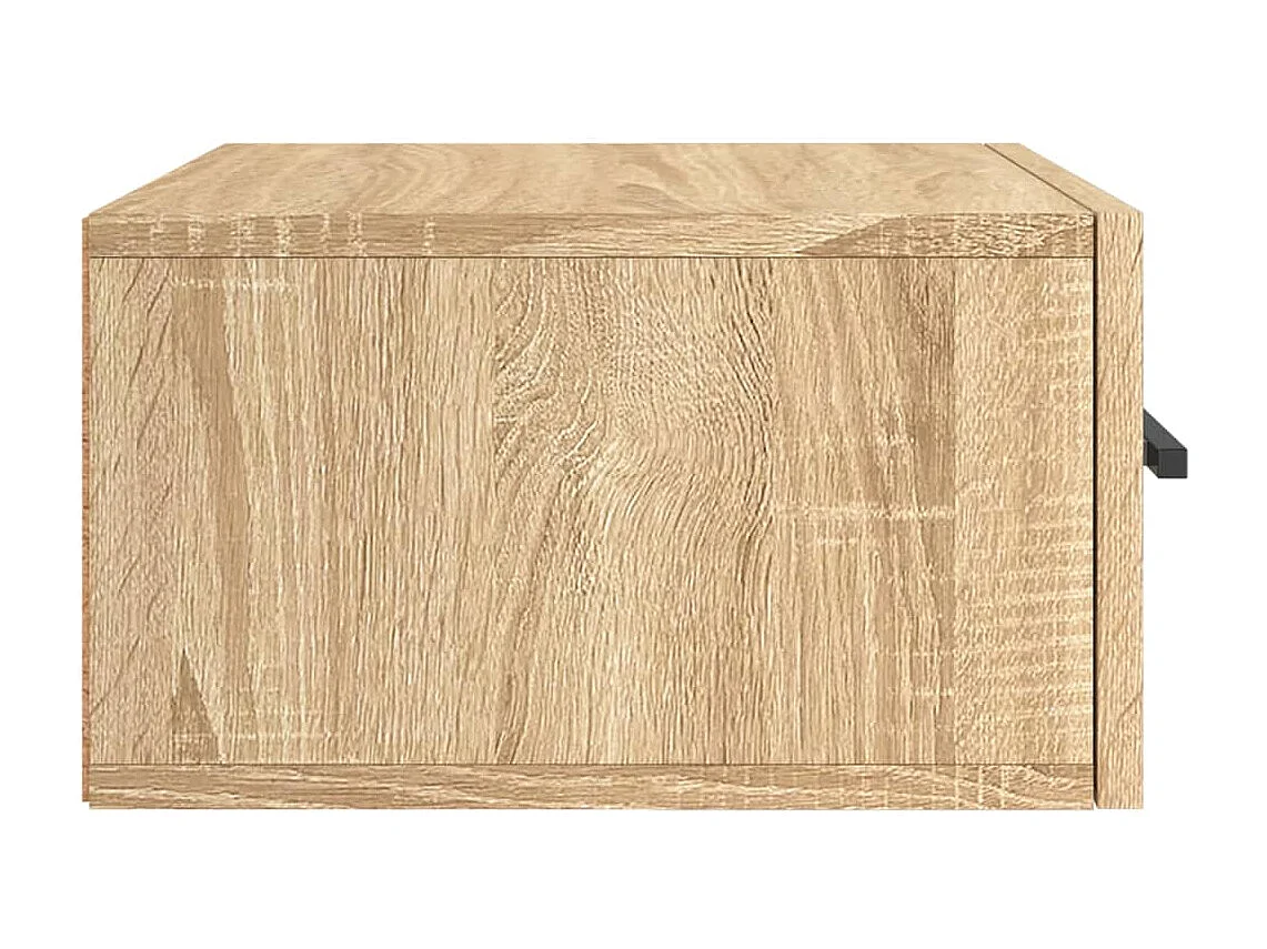 Tables de chevet murales 2 pcs chêne sonoma 35x35x20 cm