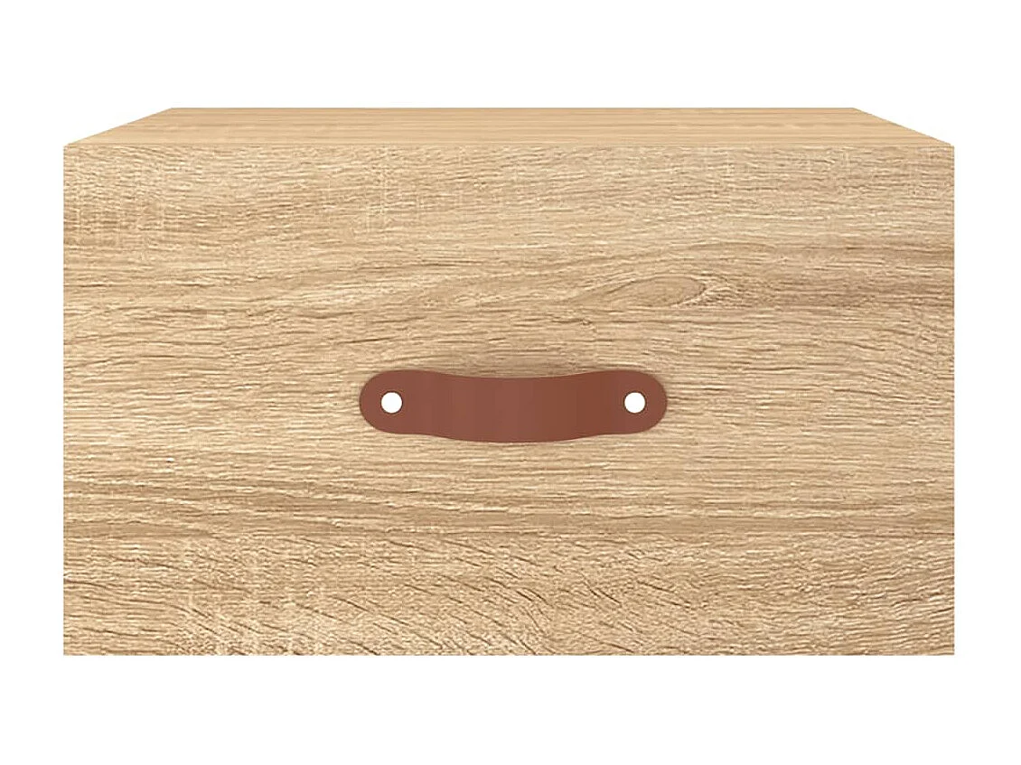 Wand-Nachttisch Sonoma-Eiche 35x35x20 cm
