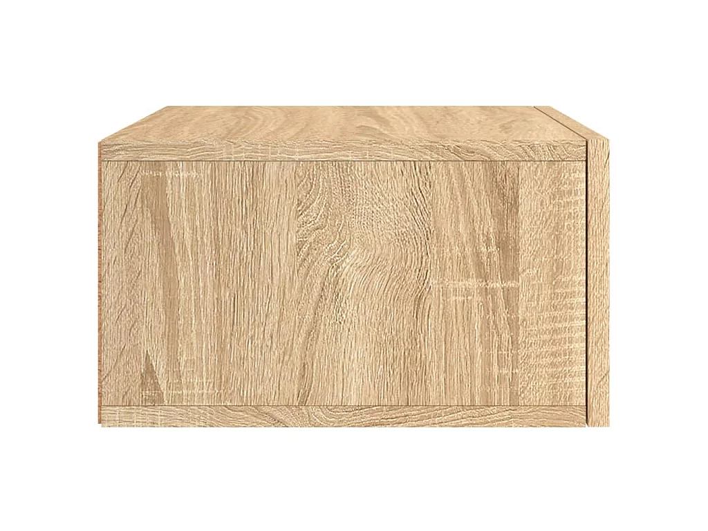 Wand-Nachttisch Sonoma-Eiche 35x35x20 cm
