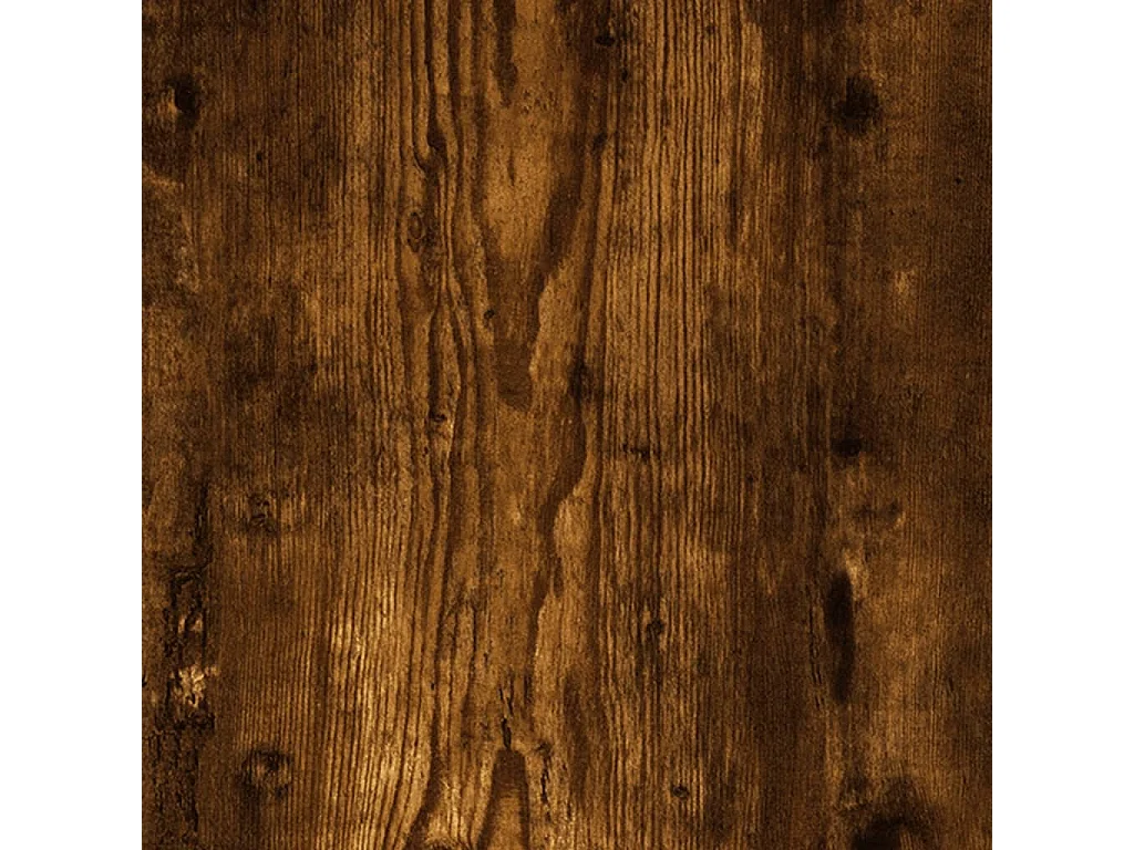 Armoire latérale avec tiroir chêne fumé 40x50x75 cm