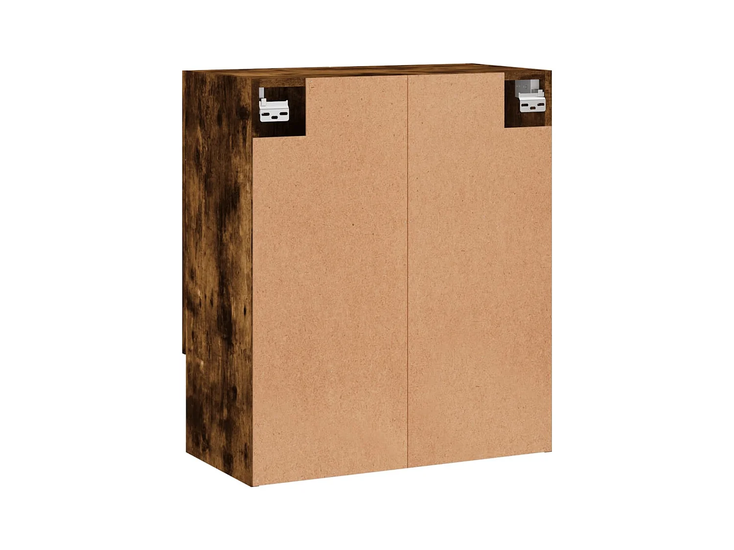 Armoire murale chêne fumé 60x31x70 cm bois d'ingénierie