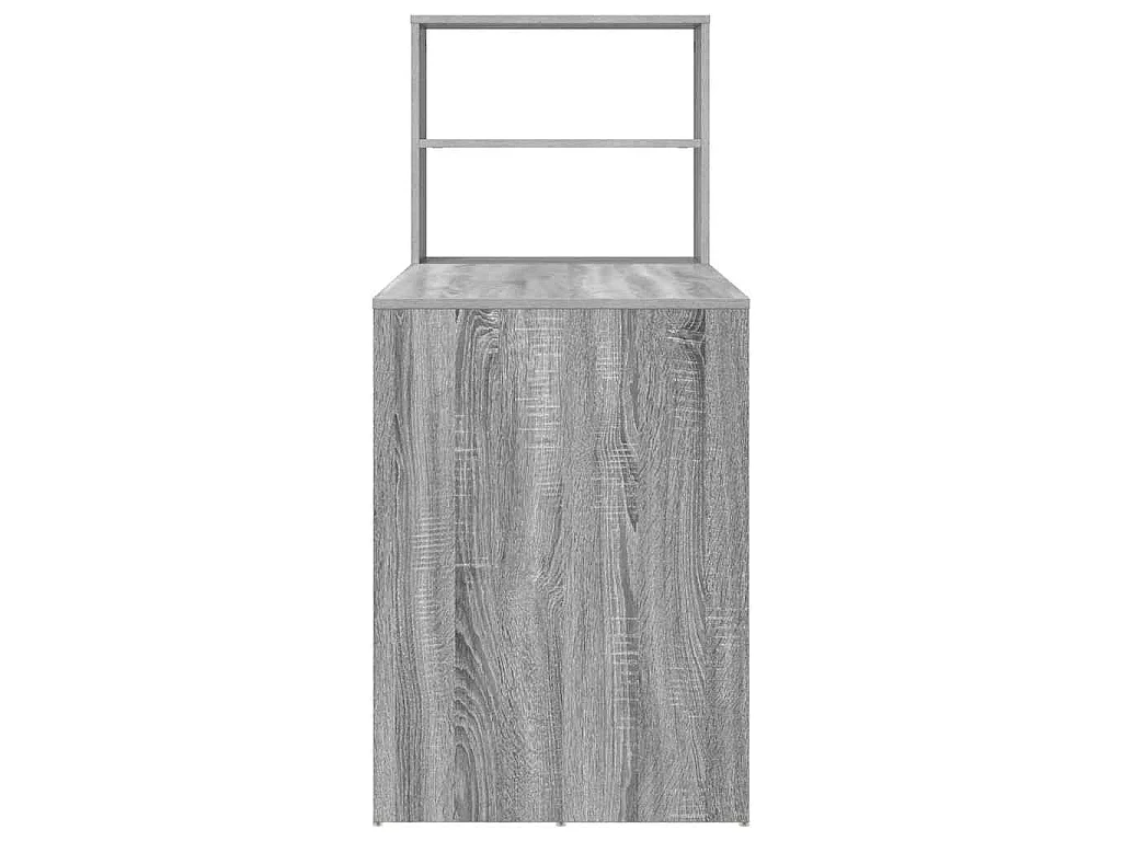 Schreibtisch Graues Sonoma 113 x 54 x 120 cm Holzwerkstoff