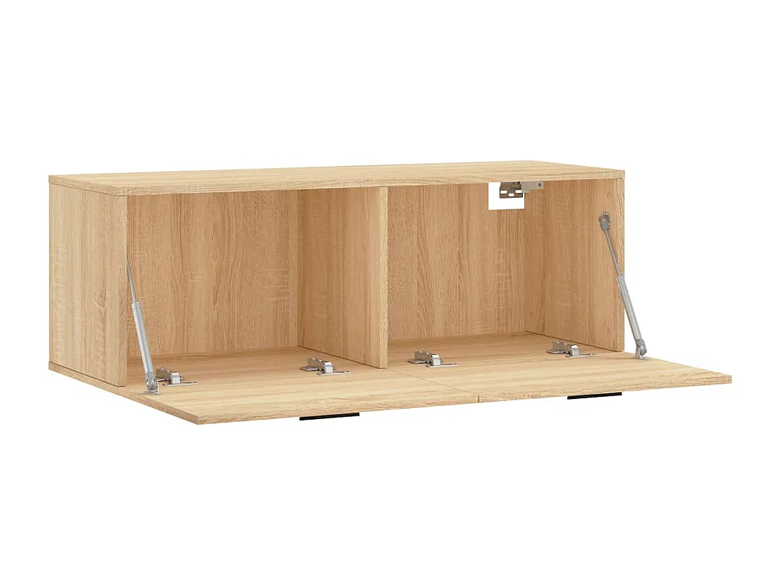 Armoire murale chêne sonoma 100x36,5x35 cm bois d'ingénierie