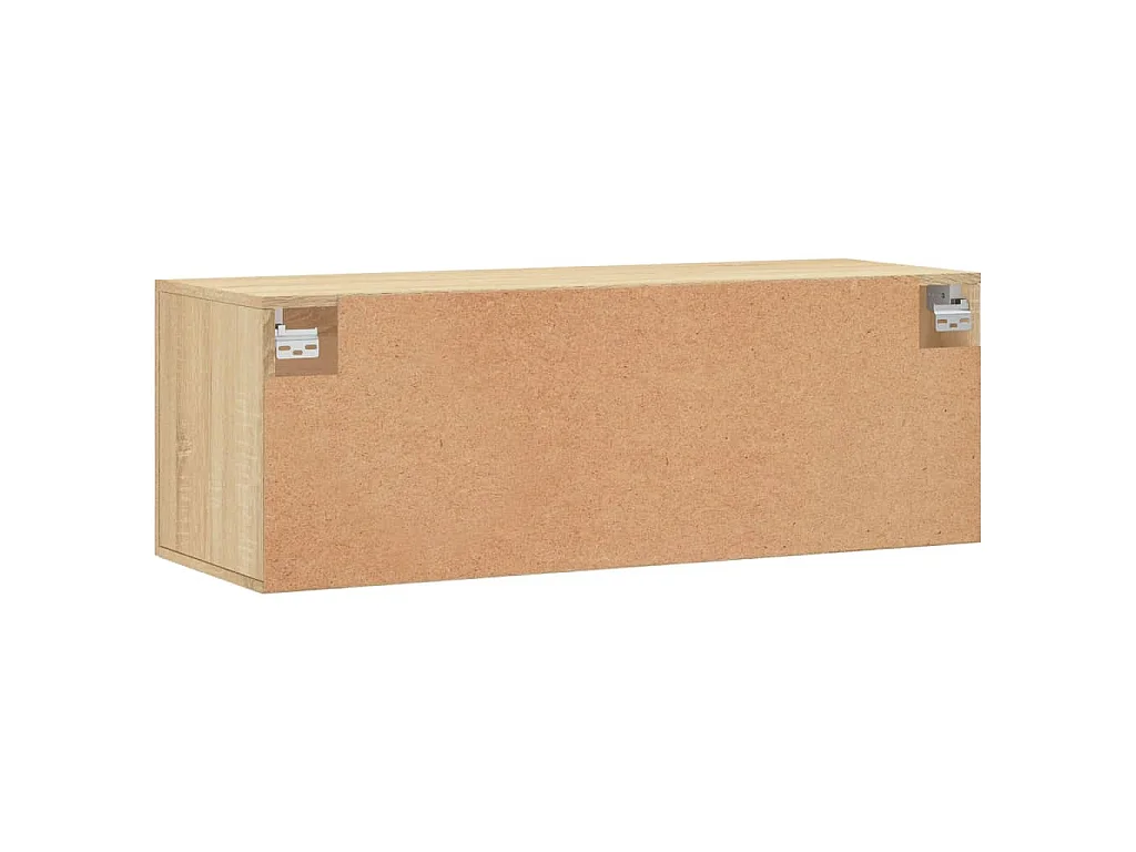 Armoire murale chêne sonoma 100x36,5x35 cm bois d'ingénierie