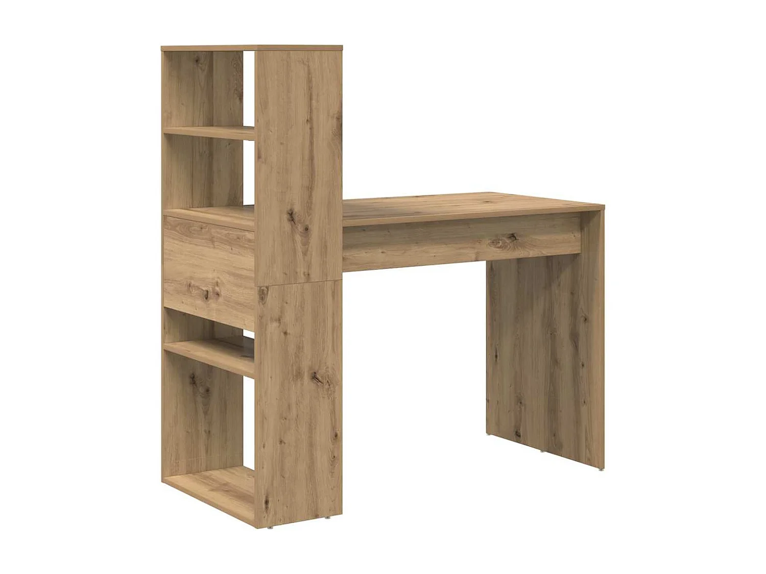 Bureau Chêne artisanal 113 x 54 x 120 cm Bois d'ingénierie